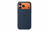 iPhone 17 Pro Max Silicone Case with MS–Midnight