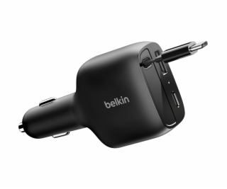 Belkin Boostcharge Kfz-Ladegerät 75W ausz. USB-C Kabel CC...