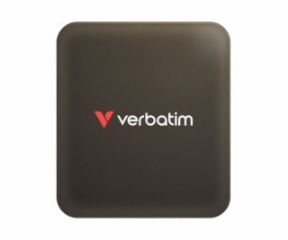 VERBATIM SnapBack SSD 1TB,USB-C, moka metalíza