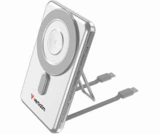 Verbatim Charge´n´Go 2C  5000mAh magn. PB silb.inkl.2 Kab...