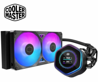 Cooler Master MasterLiquid 240 Atmos II LCD ARGB (černá)