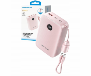 Powerbank Vention 20000mAh 2 x USB-C 1x USB-A z wyświetla...