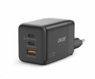 ACER Adaptér 100W GaN charger, 3porty: 2x USB-C + 1x USB-...