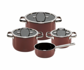 WMF Fusiontec Mineral Pro Rose Quartz Topfset 4-tlg.