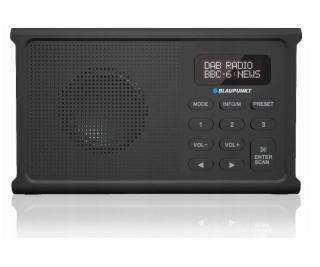 Radio przenośne BLAUPUNKT DAB DR3BK, czarny