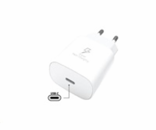 WG - Síťová nabíječka GaN 1x USB-C, PD 25W, PPS, white