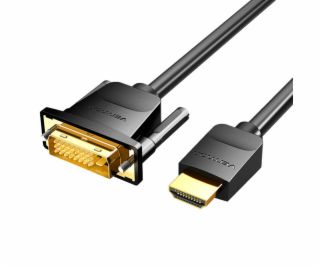 HDMI to DVI (24+1) cable Vention ABFBI 3m, 4K 60Hz/ 1080P...