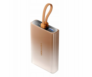 Powerbank Vention 10000 mAh USB-C + Lightning + USB-A 22,...