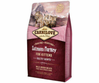 CARNILOVE Cat Salmon & Turkey For Kittens - suché krmivo ...