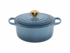 Le Creuset Signature Bräter rund 24 cm chambray