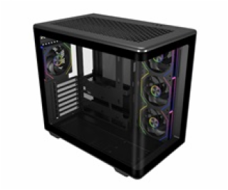 Cooler Master case Elite 600, ATX, Průhledná bočnice, 4x ...