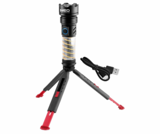 NEO TOOLS 99-131, 2v1 Kempingové svietidlo, 470lm