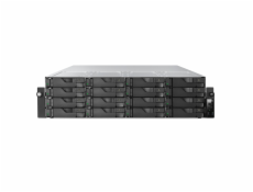 NAS Asustor Lockerstor 16R Pro AS7216RDX, 3U rack, 16x (3.5  SATA HDD/ 2.5  SSD), AMD Ryzen 7 Pro 7745 8C 3.8GHz (up to 5.3GHz), 16GB ECC DDR5 4800 (Max. 192GB), 1x M.2 NVMe slot (PCIe Gen5x4), 2x 10G