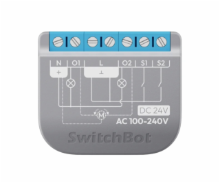 Inteligentní dvoukanálový spínač SwitchBot Relay Switch 2PM