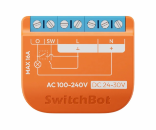 Chytrý spínač SwitchBot Reléový spínač 1PM.