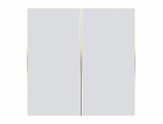 Dotykový spínač světla ZigBee Avatto TS60-EU-W4 Quad TUYA (bílý).