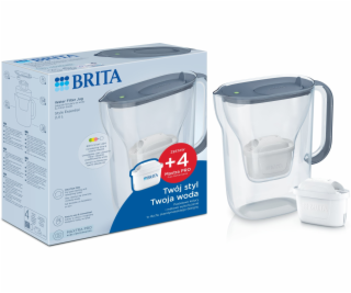 Brita Style Essential grafitový filtrační džbán + 4 filtr...