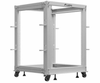 Lanberg Otevřený rack 19 palců 15U 600x600-1100 nastavite...