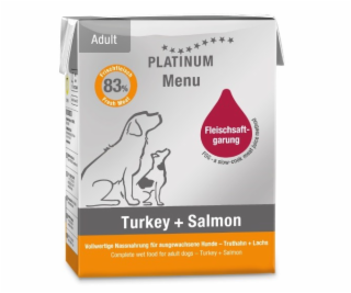 PLATINUM Menu Adult Iberico+Turkey - vlhké krmivo pro psy...