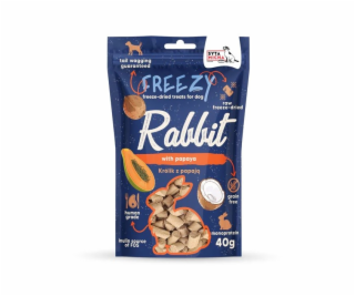 SYTA MICHA Freezy Rabbit with papaya - pamlsek pro psa - 40g