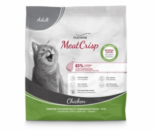 PLATINUM MeatCrisp Adult Chicken - suché krmivo pro kočky...