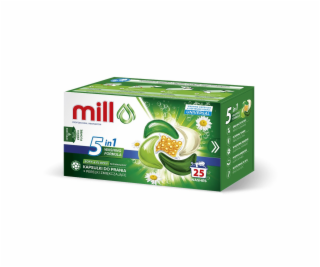 MILL PRO Kapsle 5k na praní + změkčující perličky UNIVERS...