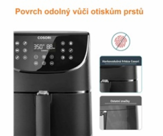 BAZAR - Cosori CS158-AF PREMIUM SMART horkovzdušná fritéza