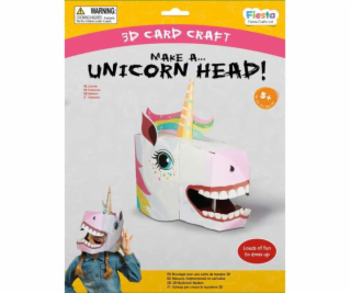 Fiesta Crafts Kreativní sada 3D maska Jednorožec