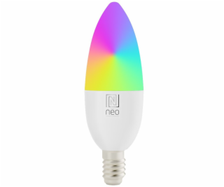 IMMAX NEO SMART žárovka LED E14, C37, 4,8W RGB+CCT, stmív...