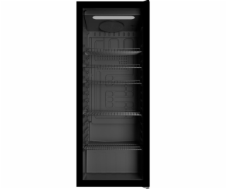 Bomann KSG 7292    schwarz Glastürkühlschrank 143cm