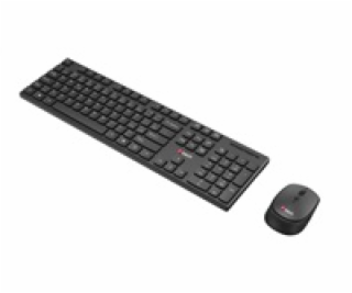 BAZAR - C-TECH klávesnice s myší WLKMC-03, Bezdrátový set...