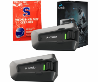 Cardo PT200101 interkom pro motorky 2 kanály/kanálů 1600 ...