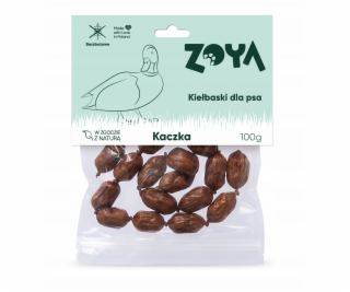 ZOYA Kiełbaski z kaczki przysmak dla psa 100g