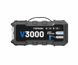 TOPDON Car Jump Starter V3000/3000A/12V vozidla/24000mAh/...
