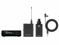 Sennheiser EW-DP ENG SET (R1-6) - kamerová souprava s plug-on vysílačem a miniaturním vysílačem s mikrofonem ME 2, 520-576 MHz