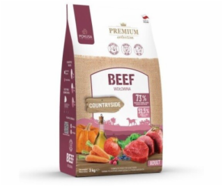 POKUSA Premium Selection Beef Adult - suché krmivo pro ps...