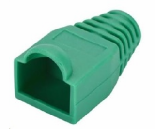 PremiumCord 25ks Krytek konektoru RJ45 - zelená