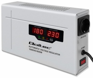 NoName AVR Qoltec 1000VA 3% stabilizátor napětí | Kompakt...