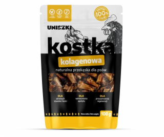 UNISZKI Kolagenová kostka - pamlsek pro psa - 100g