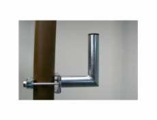 Držák antény na stožár, galvanický zinek, délka 15cm