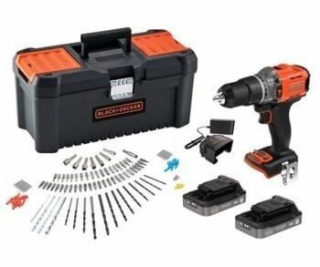 Vrtací šroubovák 18 V BCD383D2TA BLACK+DECKER