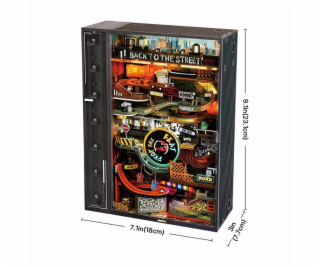 RoboTime 3D mechanická skládačka kuličkové dráhy Hip-hopo...