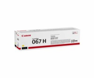 BAZAR - Canon TONER 067H žlutá pro i-SENSYS LBP631Cw, LBP...