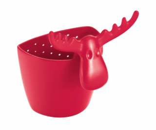 Koziol RUDOLF nálevník na čaj červený