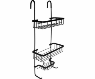 Malatec Obdélníkový sprchový koš černý (00016723)