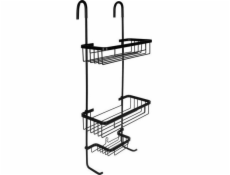 Malatec Obdélníkový sprchový koš černý (00016723)