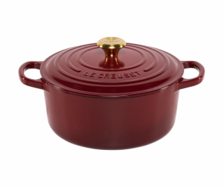 Le Creuset Signature Bräter rund 22 cm rot