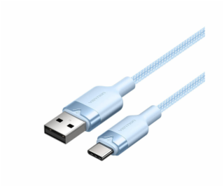 Kabel USB 2.0 A na USB-C 3A Vention CTNLH 2M (modrý)