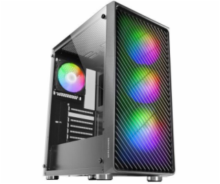 Mars Gaming MCF počítačová skříň Midi Tower Černá
