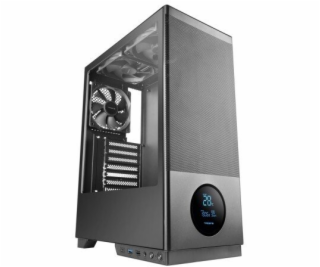 Tacens 2SAGITTA20 počítačová skříň Midi Tower Černá